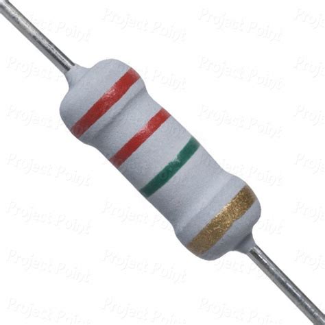 2M2 / 2.2M ohm Resistor Colour Code .